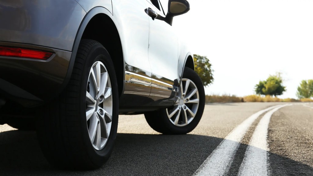Car Moving on the road